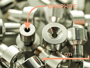 Cathodes after AMS measurements